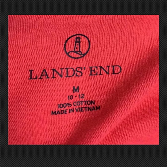 LANDS END Dress Drawstring Hooded Full Zip - Picture 6 of 7